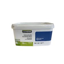 Test de la peinture luxens, peinture carrelage, meuble. Peinture D Interieur Luxens Bleu N 3 2 5l Cdiscount Bricolage