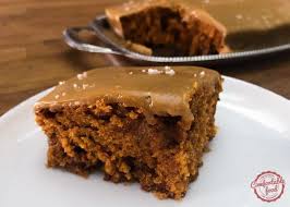 Tomato Soup Cake With Salted Caramel Icing Video Recipe Salted Caramel Icing Tomato Soup Cake Caramel Icing