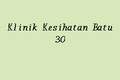 Pejabat kesihatan pergigian daerah machang 18500 tanah merah, kelantan tel: Klinik Kesihatan Batu 30 Klinik Kerajaan In Machang