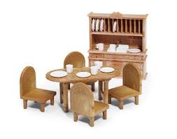 Calico Critters Country Dining Room Furniture Set Amazon Toys Games Country Dining Room Furniture Country Dining Rooms Dining Room Furniture Sets