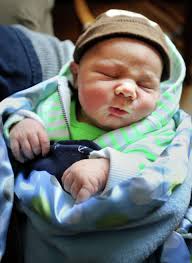 Woman's 'stomach bug' actually a baby