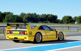 Bid for the chance to own a no reserve: Ferrari F40 Lm Yellow Bbs Rear Revival Sports Cars Limited