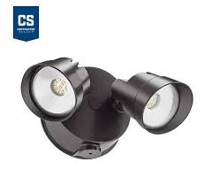 Lithonia Lighting Contractor Select Ovfl 20w 2 Head Led Flood Light Wi