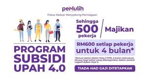 Dalam hal ini pekerja di wilayah ppkm yang umknya di atas rp 3,5 juta, maka menggunakan umk sebagai batas kriteria upah, kata ida. Psu 4 0 Permohonan Program Subsidi Upah Bayaran Rm600 4 Bulan