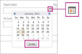 The Date Picker With The Today Button Highlighted Dating Today Current Date