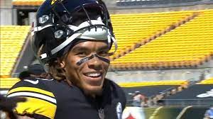 Steelers rookie wr chase claypool out of notre dame makes his first catch in the nfl. Chase Claypool Expecting Big Improvement For Himself In 2021 Making An Impact As Hopefully A Top Receiver Steelers Depot