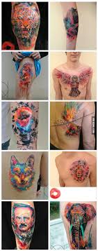 Ondrash is practically becoming a household name due to the raging popularity of the watercolor tattoos he specializes in. To The Person Who Posted Tattoos That Look Like Watercolor I Raise You This Ondrash Tattoo Artist Czech Republic 9gag