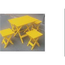 Ve 4 katlanır tabureden oluşmaktadır. Evistro Katlanir Ahsap Portatif Piknik Masa Tabure Takimi Fiyati