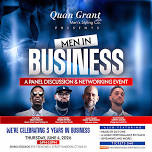 Men in Business " A Panel Discussion & Networking...