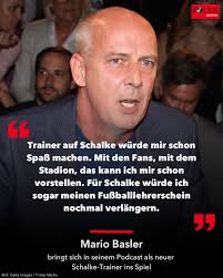 Der ehemalige Nationalspieler Mario Basler hat in seinem Podcast seine  Bereitschaft signalisiert, das Amt des Cheftrainers beim FC Schalke 04 zu  übernehmen. 😯