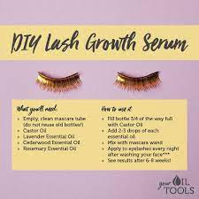 Diy Lash Growth Serum Lash Growth Serum Oil For Eyelash Growth Lash Growth Serum Diy