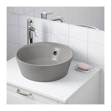 Kattevik Vasque Gris 40 Cm Ikea Lavabo A Poser Meuble Lavabo Vasque
