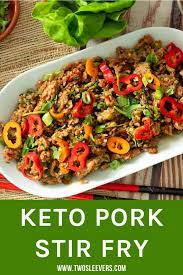 Keto Chili Pork Stir Fry Ground Pork Recipes Easy Pork Stir Fry Recipes Ground Pork Recipes