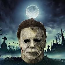 Hotime Halloween Mask Michael Myers 2022 Scary Fancy Dress Cosplay Costume  Horror Decoration Props Adult Size Yellow : Amazon.de: Toys