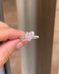 Gemma Fine Jewelry On Instagram Couldn T Possibly Be More In Love With Our New 2 5ct Pink Heart D Pink Diamond Ring Heart Engagement Rings Diamond Heart Ring