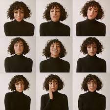 Para Hacer In 2020 Curly Hair Styles Short Curly Hair Portrait