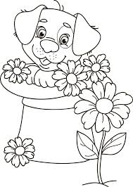 Beautiful dogs coloring page to print and color. Cute Puppy Puppy Colouring Pages Printable Novocom Top
