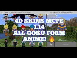 Of course, all skins are made in 4d and 5d and support minecraft bedrock on win10 and android. Skins Goku For Minecraft Apk