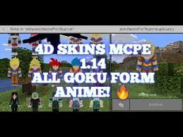 Of course, all skins are made in 4d and 5d and support minecraft bedrock on win10 and android. Skins Goku For Minecraft Apk