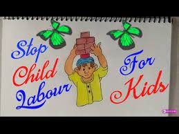 Child labor was used extensively in cities. Stop Child Labour Coloring Cartoon Drawing For Kids Easy Happy Labor Day Drawing Youtube