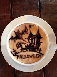Latte Art Halloween2 Halloween Coffee Latte Art Coffee Latte Art