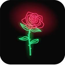 74+ free neon wallpapers on wallpapersafari. Neon Flower Wallpaper