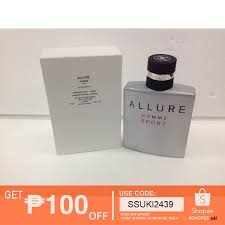 Joop homme edt 125 ml erkek parfüm. Chanel Allure Homme Sport Tester Perfume Shopee Philippines