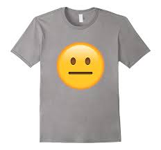 Too faced sweet peach emojis are here, and they are probably the cutest thing to hit the apple store. Neutral Face Emoji T Shirt Straight Line Mouth Cl Colamaga