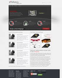 Metro Is A Business Template It Has Attractive Design For Portfolio Blog And Description Page Al Business Template Wordpress Theme Responsive Website Making