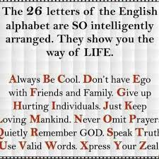 The 44 english phonemes are represented by the 26 letters of the alphabet individually and in phonics instruction involves teaching the relationship between sounds and the letters used to represent them. The 26 Letters Of The English Alphabet Are So Intelligently Arranged They Show You The Way Of Life Google Search Cool Words Words 26 Letters