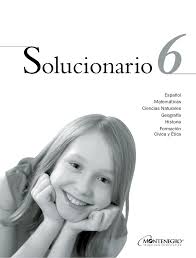 Libro de español primer grado de secundaria contestado santillana. Solucionario 6 Grado De Primaria