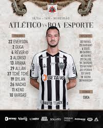 Com 57 mil votos, atlético prepara anúncio de vencedor. Atletico On Twitter Galo Escalado Confira Nossa Escalacao Para O Jogo Contra O Boa Esporte Pelo Campeonato Mineiro Vamos Galo Camxboa Https T Co Qu9iprgxdu