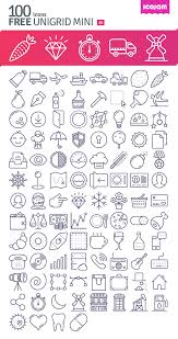 Unigrid 100 Free Vector Icons Graphicburger Don't forget to link to this page for attribution!