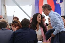 Tina Gaber in Robert Golob ob Zbiljskem ...