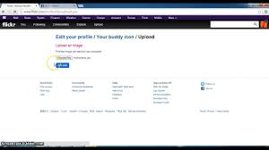 Flickr is an online social networking. How To Change The Buddy Icon Profile Picture On Flickr Youtube
