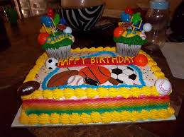 Big Brother Special Birthday Cake For Brother Images Pin By Marie Thomas On Cakes Sports Birthday Cakes Sports Birthday Big Cupcake
