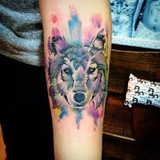 Unlike its more classic tattoo characteristics, the watercolor wolf possesses distinctly. 11 Stunning Watercolor Wolf Tattoos Tattoodo