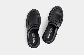 Viron 1969 Black Apple Mules Paro Store