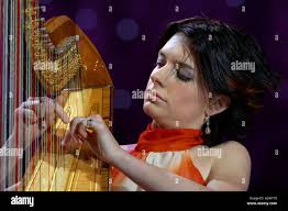 Catrin finch harpist hi-res stock photography and images