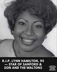 Fred and his love interest Donna ❤️ Redd Foxx and Lynn Hamilton, love her 