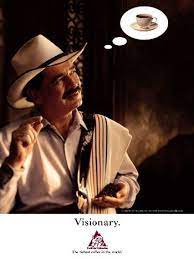 Buenos Dias Anuncio De Publicidad De Juan Valdez Cafe Colombia Cultura Colombiana Carteles Antiguos