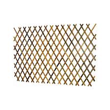 Mgp 60 In H Expandable Bamboo Trellis Bff 60p The Home Depot In 2020 Bamboo Trellis Wooden Garden Trellis Trellis Netting