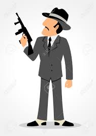 Maybe you would like to learn more about one of these? Simple Cartoon Of A Man Holding A Tommy Gun Mafia Mobster And Gangster Theme Royalty Free Cliparts Vectors And Stock Illustration Image 57493178