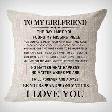 It is sickening to imagine a life without you.. 71 Cute Gifts For Girlfriends Best Gift Ideas For Good Girlfriends Dodo Burd