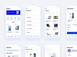 The same file is also available in dark theme, if that suits your project better! E Commerce App Ui Kit Figma