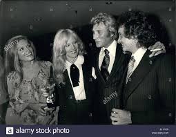 Oct 13 1977 Sylvie Vartan With Johnny Hallyday Michel Sardou Stock Photo Johnny Halliday Johnny Photo