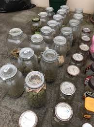 Utilize glass apothecary jars and canisters (from dollar stores) in bathrooms and fill with inexpensive bath items such as cotton balls, bath salts, soaps, etc. Pe Police Seize Drugs Valued At R1 5 Million And Guns Sa411