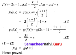 Samacheer Kalvi 10th Maths Chapter 1 Relations And Functions Ex 1 5 Samacheer Kalvi Math Books Maths Solutions Guided Math