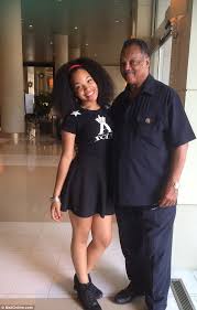 (democratic representative, second congressional district of illinois), jonathan luther, yusef dubois, and jacqueline lavinia. Rev Jesse Jackson S Secret Daughter Ashley Reveals Her Plan To Be A Pop Star Daily Mail Online