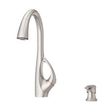 I just called delta last week and 2 days later i had a replacement pull out faucet head at my door. Spot Defense Stainless Steel Jovi F 529 7jigs 1 Handle Pull Down Kitchen Faucet Pfister Faucets